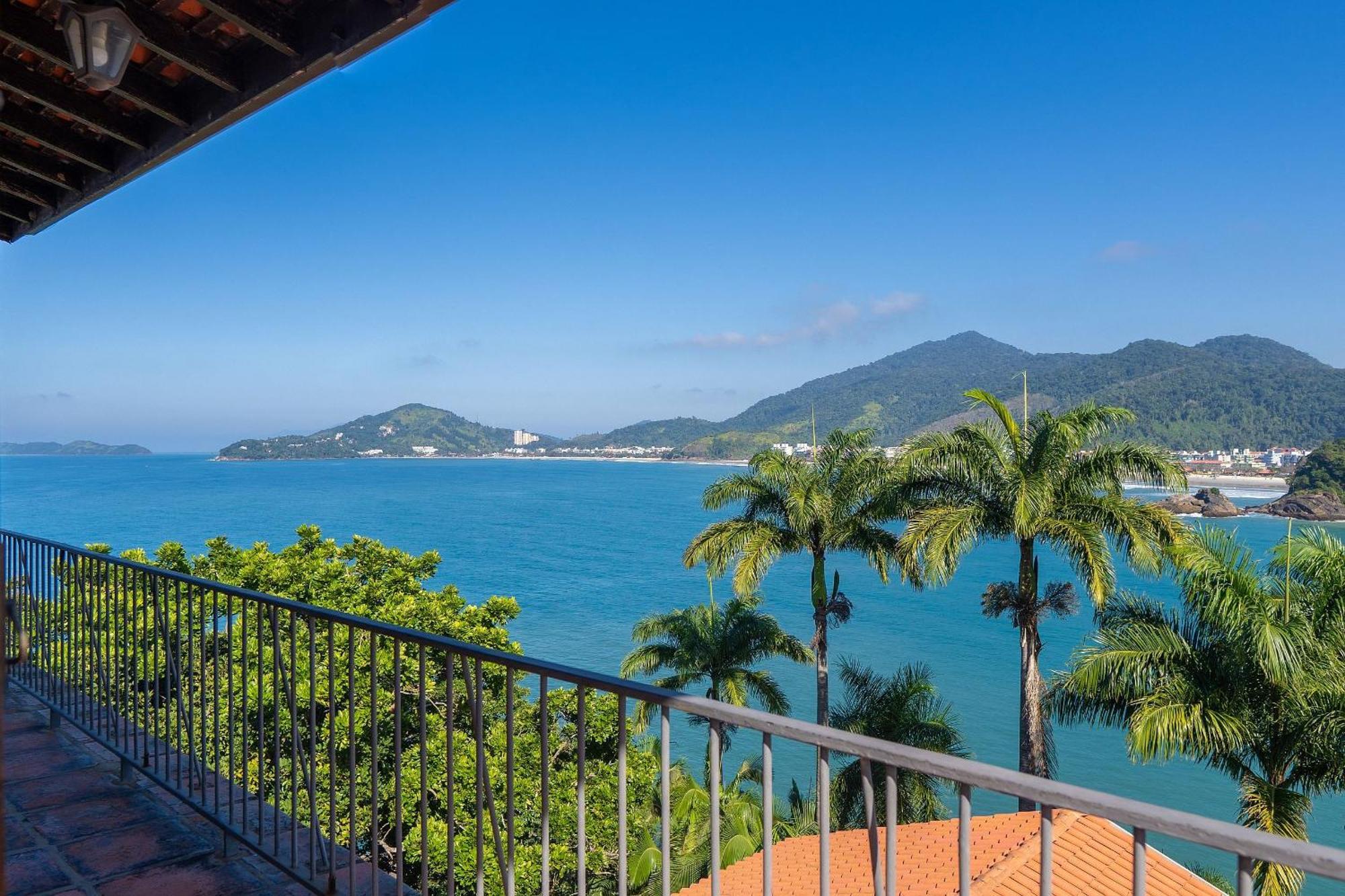 Mansao Com Area Gourmet E Vista Para A Praia Ubatuba Eksteriør billede